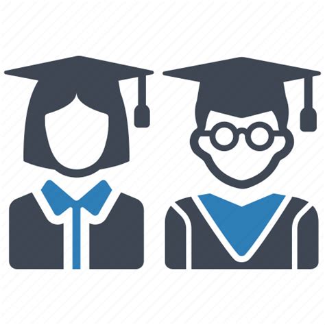 Education Graduation Students Icon Download On Iconfinder