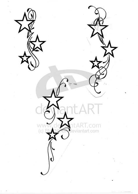 Swirl Tattoos For Women On Arms With Butterfly Tribal Stars With