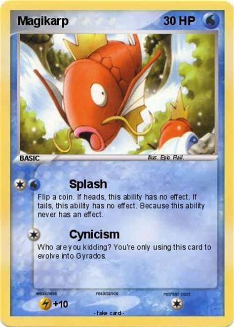 Pokémon Splash 46 46 Splash My Pokemon Card