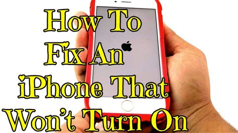 My Iphone Wont Turn On What Do I Do Try These Solutions Wvideo