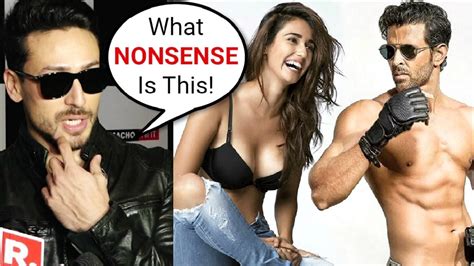 Tigre Shroff Shocking Reaction On Hrithik Roshan Flirting With Disha