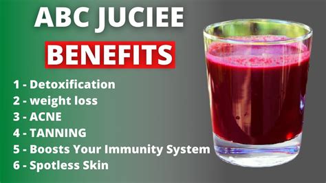 abc juice benefits what s the miracle of the abc miracle drink youtube