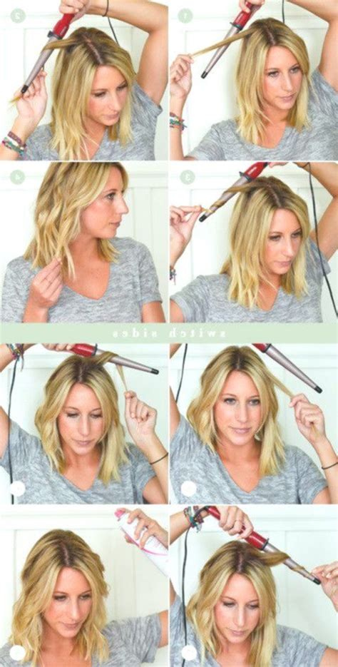 How To Use A Curling Wand Wand Hairstyles How To Curl Short Hair