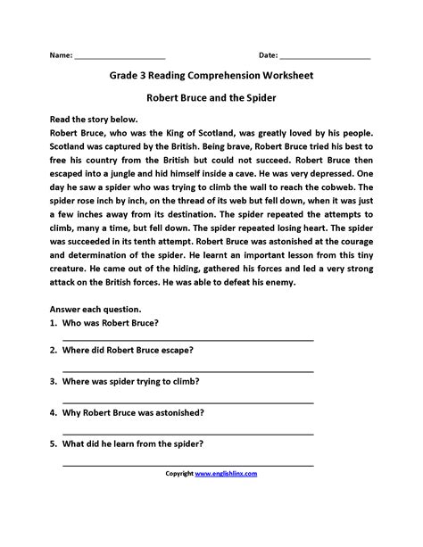 These worksheets help students to practice, improve knowledge as. Comprehension Worksheets For Grade 5 Icse - Favorite Worksheet