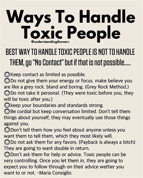 Ways To Handle Toxic People Pictures Photos And Images For Facebook