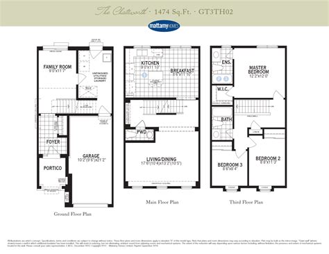 Mount Pleasant North The Chatsworth Floor Plans And Pricing