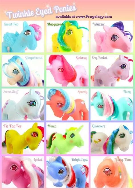 New Color My Little Pony G1 Twinkle Eyed Pony Quackers