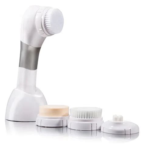 electric sonic facial brush vibrating body cleansing brush 4 in 1 face wash for deep clean skin