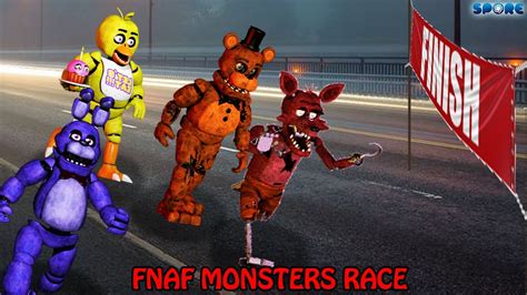 Fnaf Monsters Tournament Race Spore Youtube