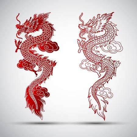 Chinese dragon tattoos dragon tattoo oriental red chinese dragon chinese dragon drawing asian tattoos dragon tattoo flash red dragon tattoo how to draw a tribal dragon tattoo design, (sketch 5) the drawing part is in real time but the rendering part is sped up a bit. Stock Vector | Small dragon tattoos, Dragon illustration ...