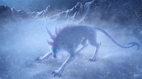 Artstation Ice Wolf