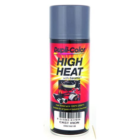 Duplicolor High Heat Paint Black 340gm Woottons Auto Accessories
