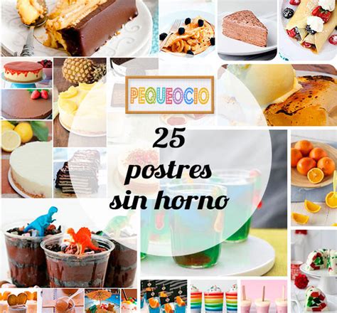 Cientos de recetas de postres fáciles y rápidos para toda la familia. 25 postres sin horno | Pequeocio.com