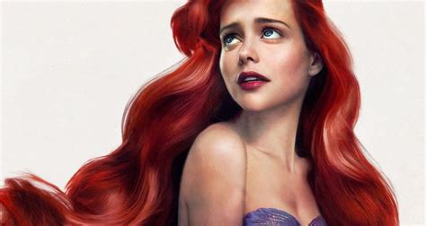 This Living Portrait Of Ariel Is Simply Magical Disney Princess Real