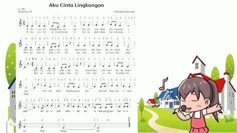 Lagu Aku Cinta Lingkungan Ciptaan Ully Hary Rusady Youtube