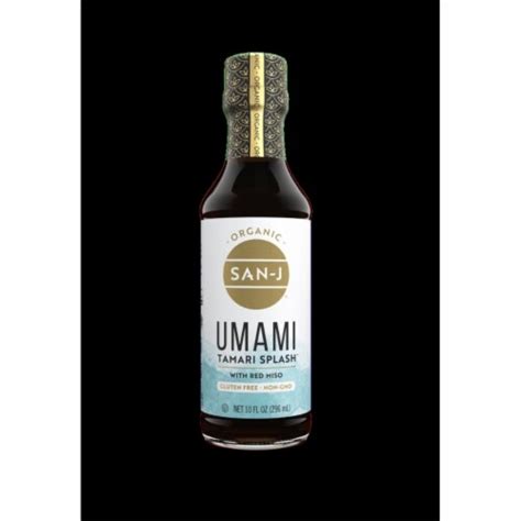 San J Umami Tamari Splash Soy Sauce Pack Of 6 10 Fl Oz 6 Ct Fred Meyer