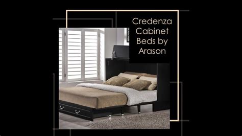 Get the best deals on credenza office storage cabinets. Credenza Cabinet Beds by Arason | Murphy Bed Cabinet - YouTube