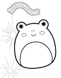 Squishmallow Coloring Pages - Coloring Pages For Kids And Adults