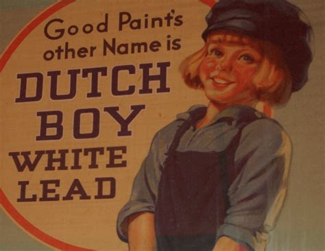 Dutch Boy With Lead Paint Track Painting Services