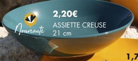 Promo ASSIETTE CREUSE 21 Cm Chez E Leclerc Jardi