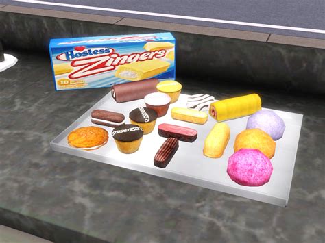 Mod The Sims Edible Snack Cakes Anyone