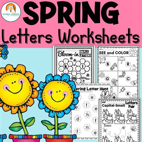 Spring Letters Worksheets Made By Teachers
