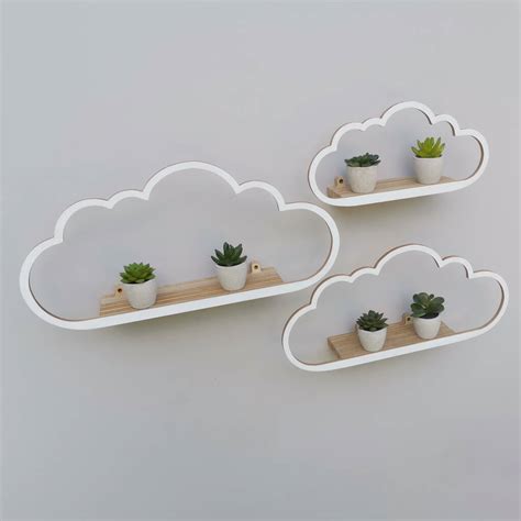 Wooden Cloud Shelf New For 2020 By Youbadcat