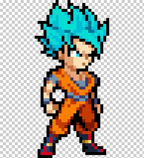 Goku Pixel Art Pixel Art Dragon Ball Dragon Ball Z Pixel Art Photo