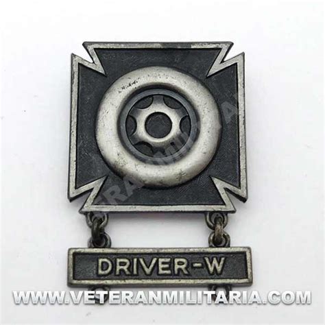 Driver And Mechanic Badge