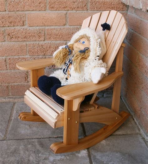 Child Size Rocking Chair Plans The Barley Harvest Woodworking