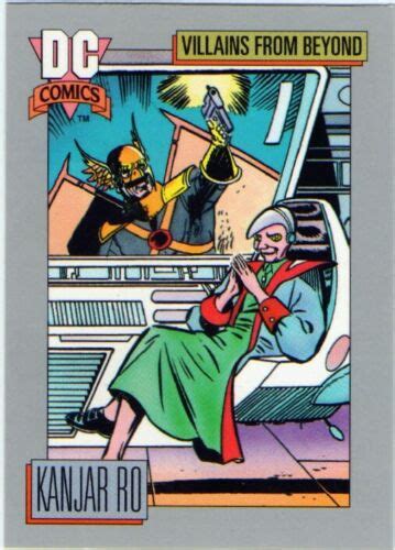 Kanjar Ro Dc Comics Cosmic Series 1 1992 Impel Near Mint Card