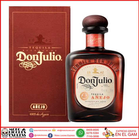 Don Julio AÑejo 750 Ml Moko Licores Express