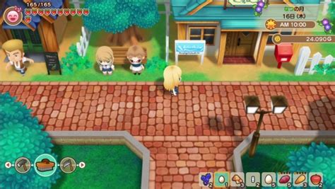 — falling in love is one of the most memorable moments in any harvest moon game. Story of Seasons: Reunion in Mineral Town debut trailer, screenshots - Gematsu