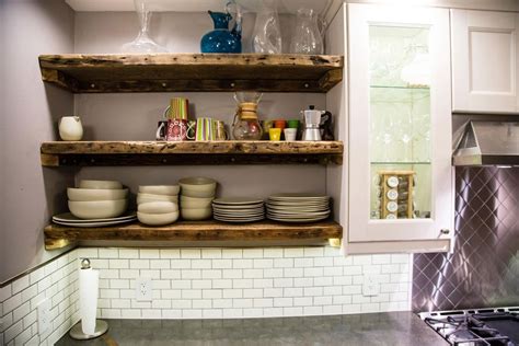 The graceful look of this project will definitely make you force to the lovely grace of this wooden shelve will not just make you allow to locate the useful items of the kitchen but also play an important part in making. Kitchen Renovation, Part 3: The Reveal | Hammer & Moxie ...