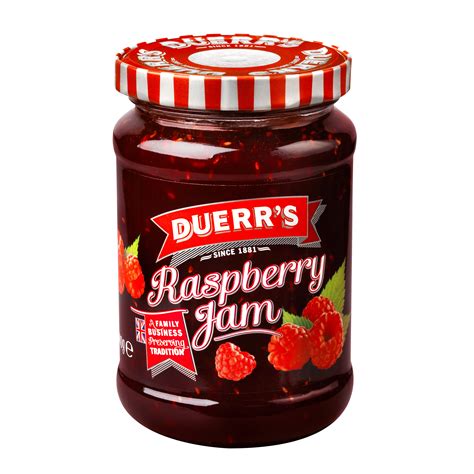 Duerrs Raspberry Jam Raspberry Jam Fruit Jelly Fruit Preserves