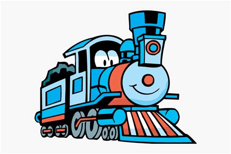 Cute Toy Train Old Engine Locomotive Design Element Cartoon Trains