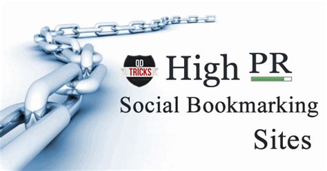 Best High Pr Social Bookmarking Sites