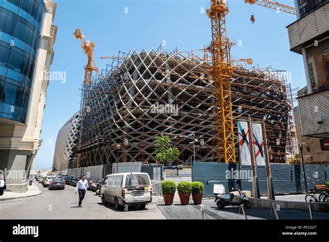 Construction Site Of New Department Store Designed By Late Architect