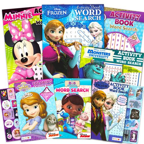 Buy Classic Disney Disney Word Search Activity Book Bundle For Girls