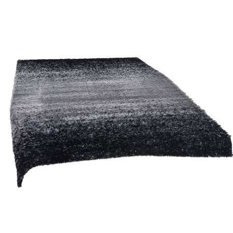 Artık halılarımızı yıkatmanıza gerek kalmayacak. Hochflor-Teppich SPACELIGHT - schwarz-weiß - 120x170 cm ...