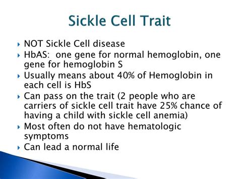 Ppt Sickle Cell Trait Powerpoint Presentation Id1746439