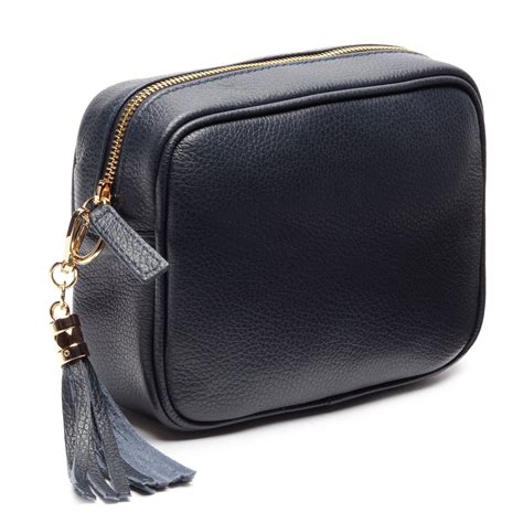 Elie Beaumont Mini Crossbody Leather Bag – Black | Adore
