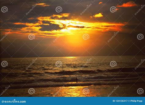 Canggu Sunset Stock Image Image Of Echo Travel Ocean 124126317