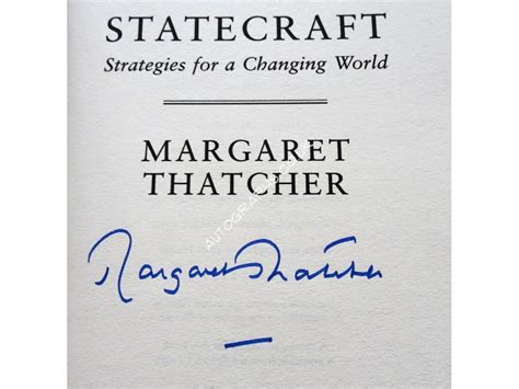 margaret thatcher authentic genuine signed autograph book 2