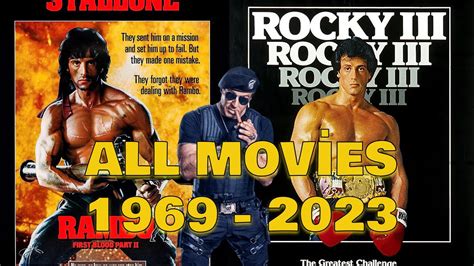 Sylvester Stallone The Legendary Heros Complete Filmography All