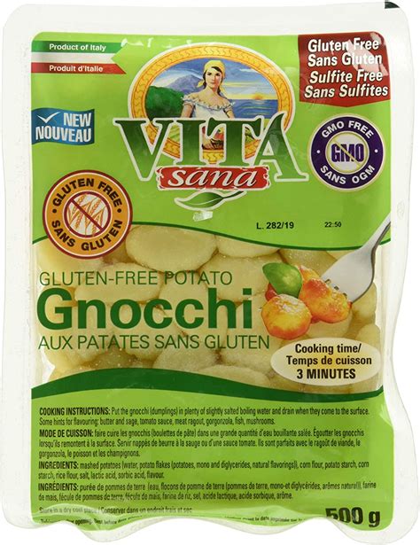 Vita Sana Gluten Free Potato Gnocchi 500 Grams Amazonca Grocery