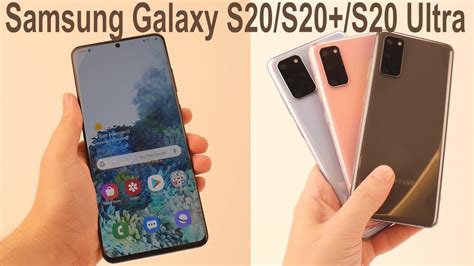 Samsung Galaxy S20 S20 Plus S20 Ultra Amazing New Features Hands