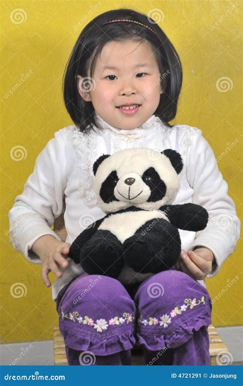 Girl With Panda Toys Picture Image 4721291