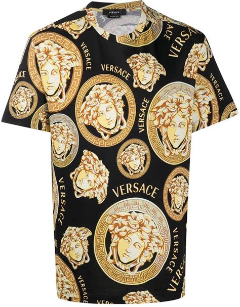 Versace Medusa Amplified Print T Shirt Shopstyle