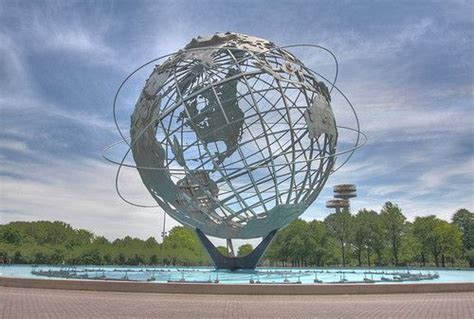 Unisphere Flushing Meadow Park Home Of The 1964 Worlds Fair Queens